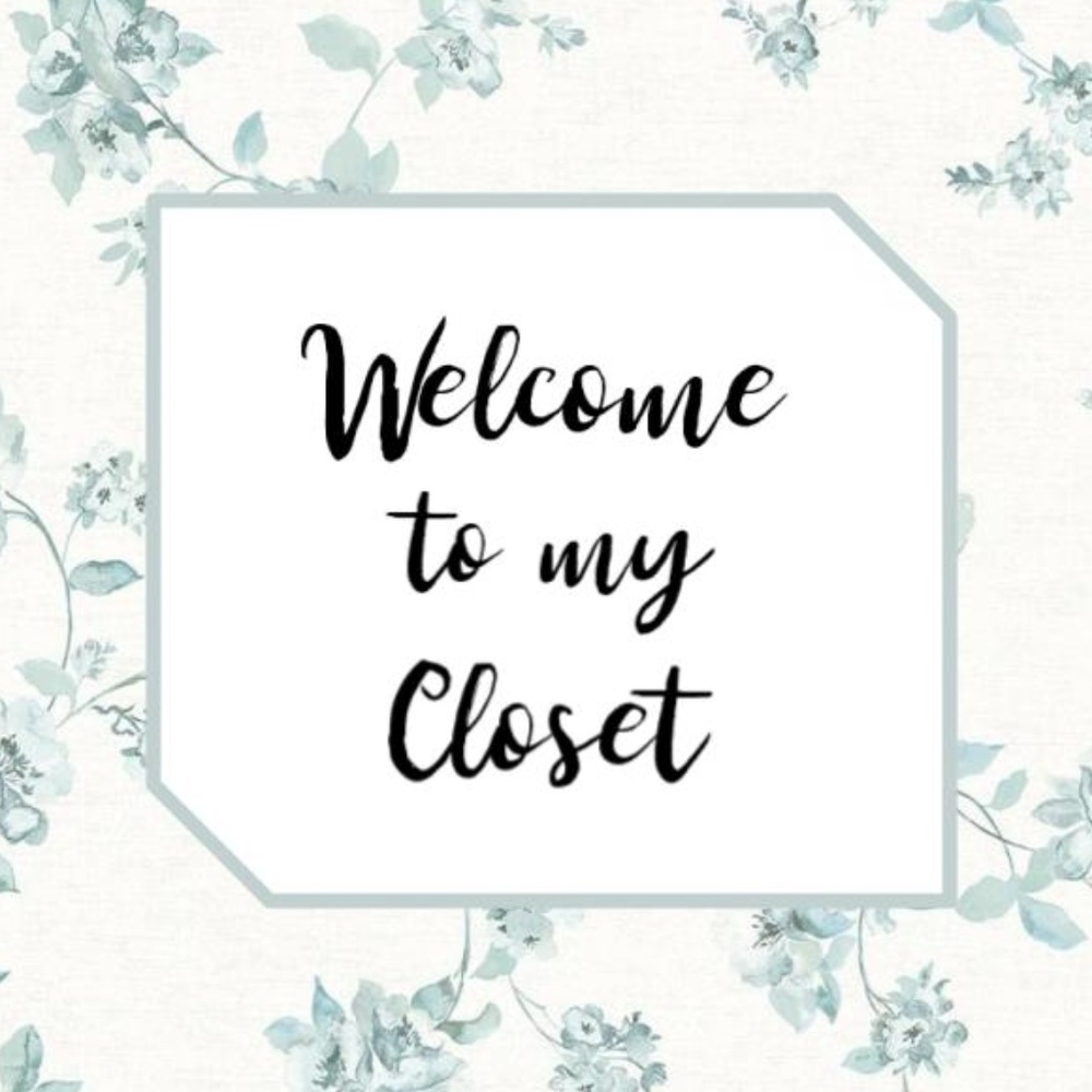 Hello Everyone! Welcome to my closet!